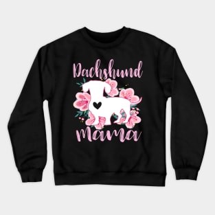 Dachshund mama Crewneck Sweatshirt